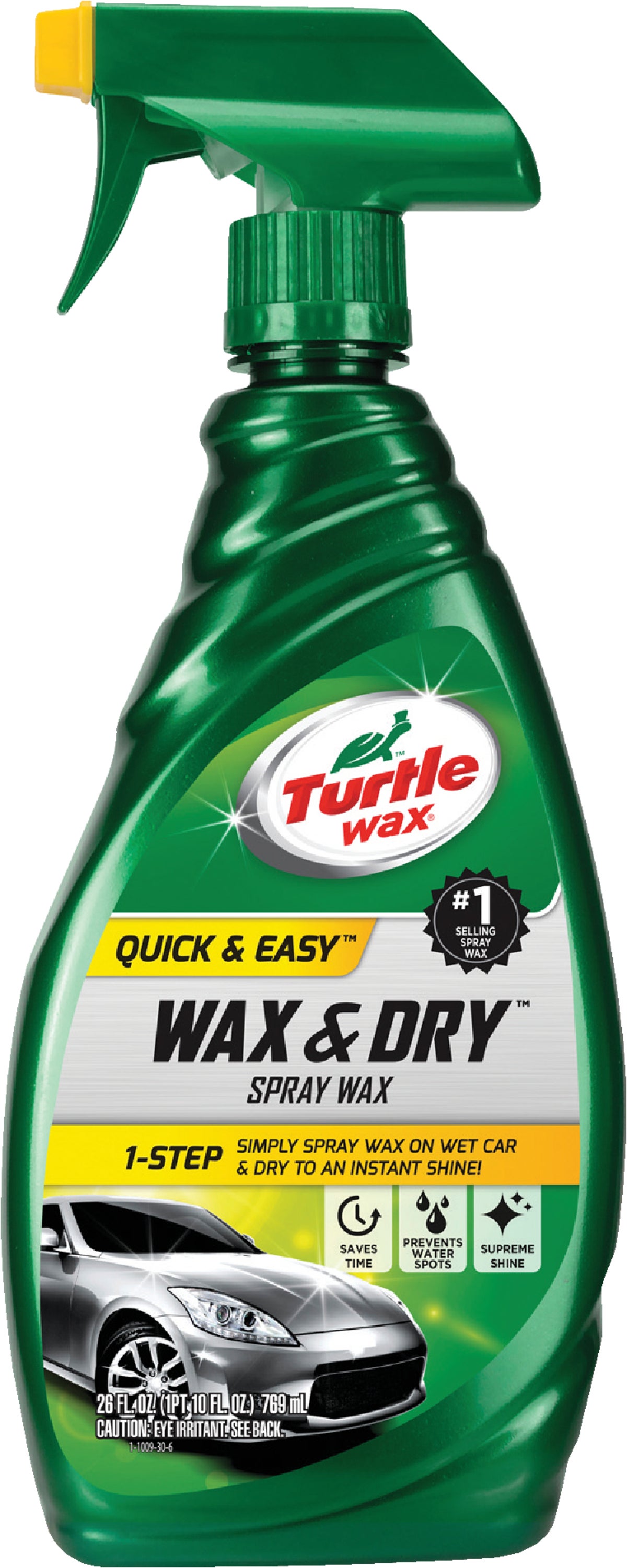 Turtle Wax Quick & Easy Wax & Dry Spray Wax, 26 oz - City Market