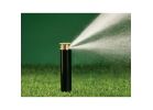 Orbit 54222 Spring Loaded Sprinkler with Twin-Spray Brass Nozzle, 1/2 in Connection, Half-Circle, Brass Black