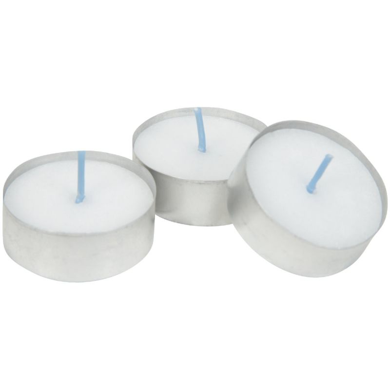 Candle-lite Unscented Tea Light Candle White
