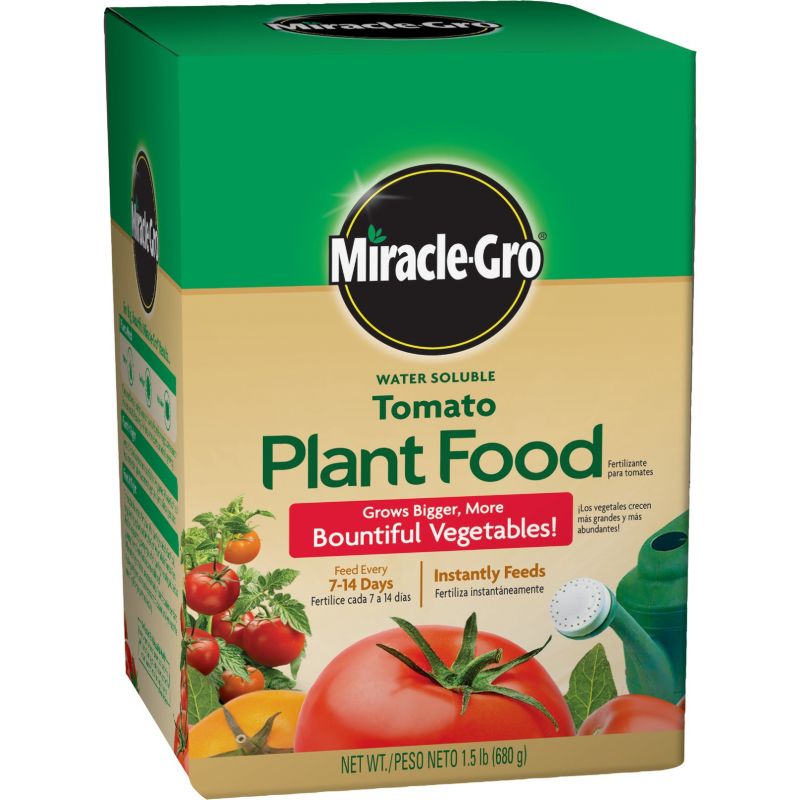 Miracle-Gro Water Soluble Tomato Dry Plant Food 1.5 Lb.