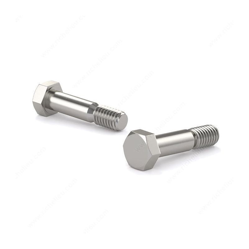 Reliable HBS121CT Hex Bolt, 1/2-13 Thread, 1 in OAL, Stainless Steel, Coarse, Partial Thread