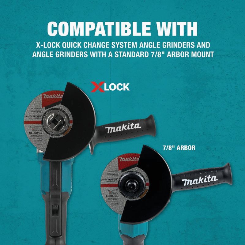 Makita X-LOCK Type 1 General Purpose Metal Thin Cut-off Wheel
