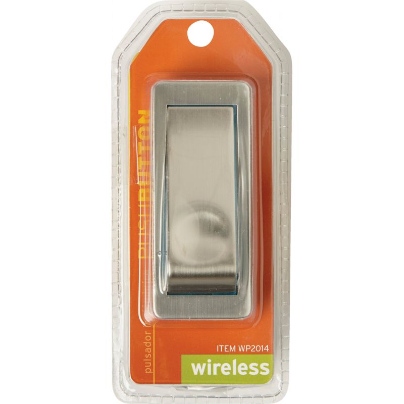 IQ America Wireless Contemporary Doorbell Push-Button