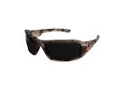 Edge BRAZEAU Series TXB216CF Polarized Safety Glasses, Nylon Frame, Forest Camouflage Frame, UV Protection: Yes