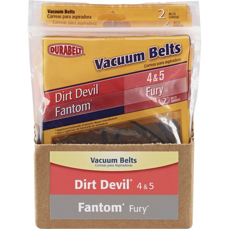 Durabelt Dirt Devil 4 &amp; 5/Fantom Fury Vacuum Cleaner Belt