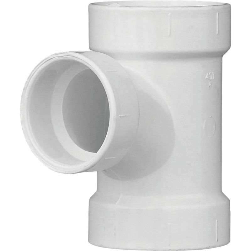 Charlotte Pipe PVC Reducing Sanitary Tee 2&quot; X 1-1/2&quot;