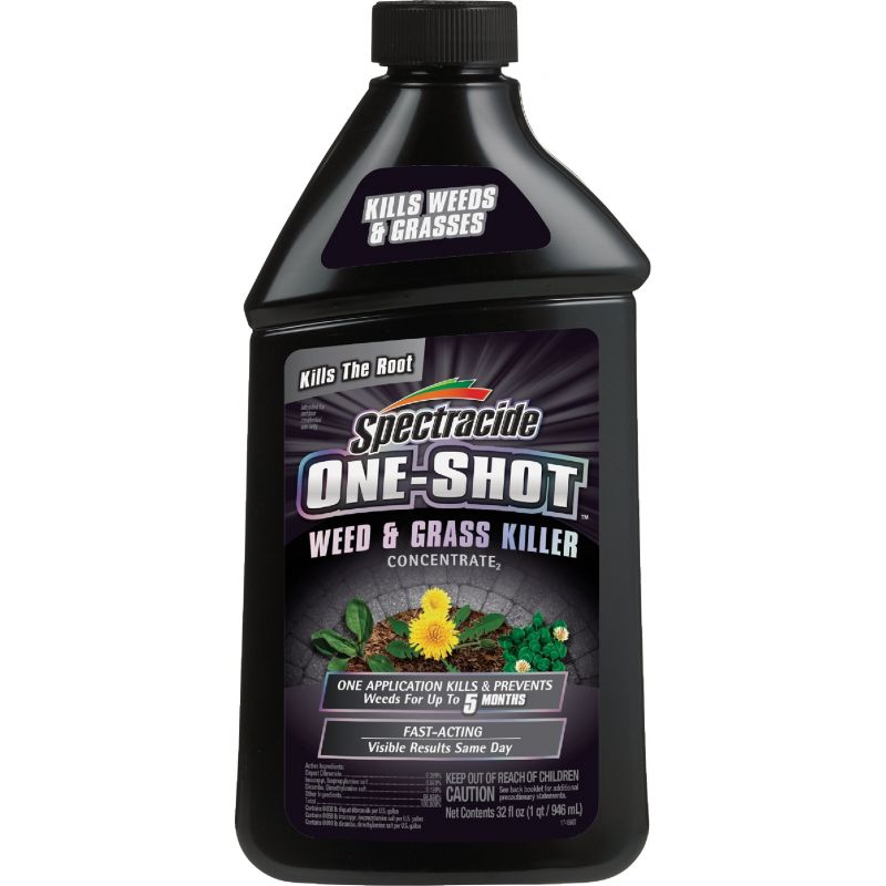 Spectracide One Shot Weed &amp; Grass Killer 32 Oz., Pour