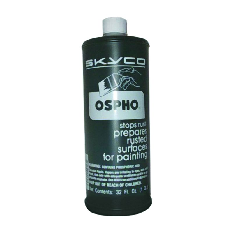 Ospho QTS Rust Inhibitor, Liquid, Acrid, Green, 1 qt, Jug Green (Pack of 12)