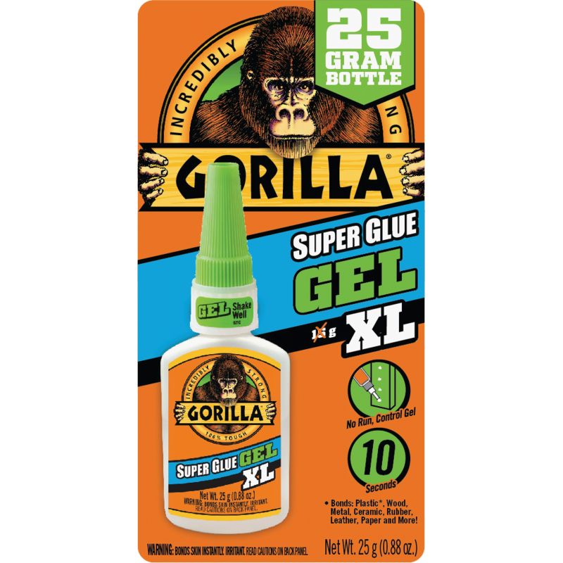 Gorilla Super Glue XL Gel 0.88 Oz.