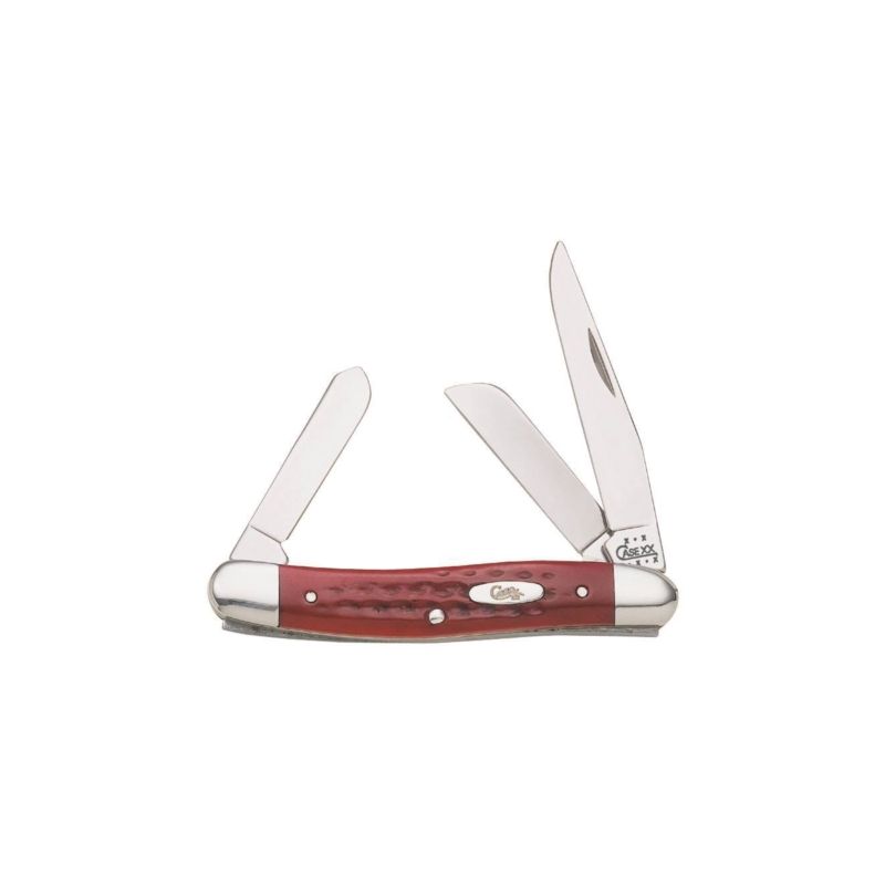 CASE 786 Folding Pocket Knife, 2.57 in Clip, 1.88 in Sheep Foot, 1.71 in Spey L Blade, Stainless Steel Blade, 3-Blade 2.57 In Clip, 1.88 In Sheep Foot, 1.71 In Spey