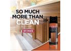 Weiman 596 Cabinet Wood Cleaner and Polish, 17 oz Can, Foam, Almond, White White