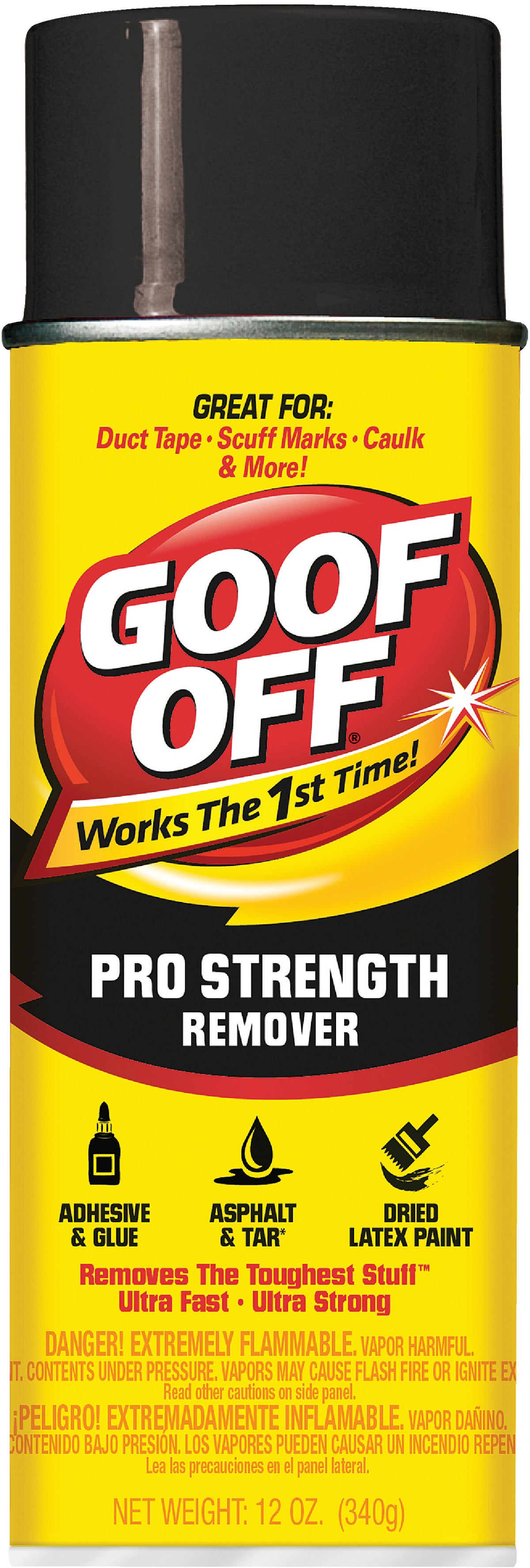 Goof Off 12 oz Paint Splatter Remover for Hardwood FG900 - The