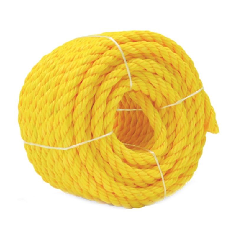 BARON 53610 Rope, 1/2 in Dia, 50 ft L, 420 lb Working Load, Polypropylene, Yellow Yellow