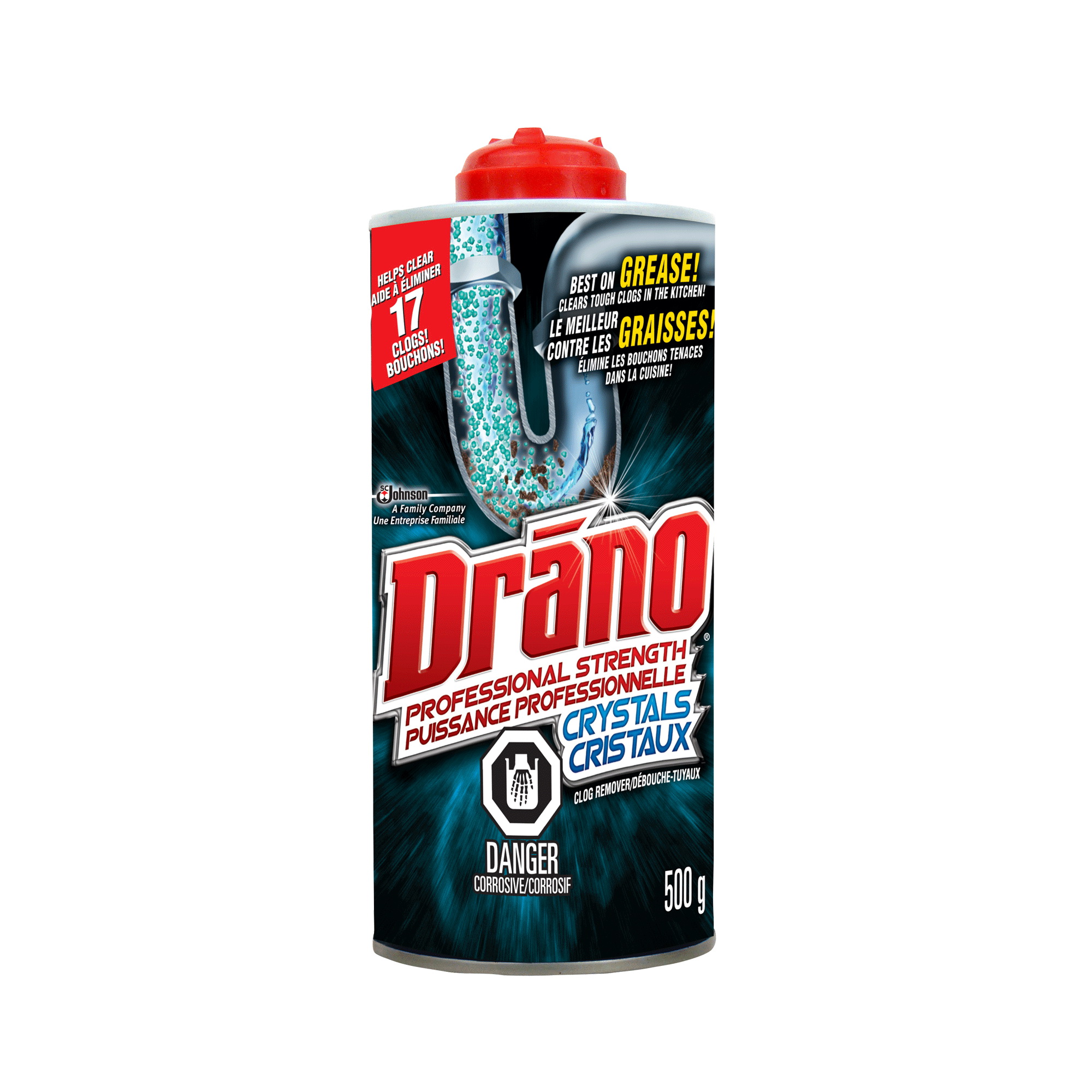 Drano Clog Remover 17.6-oz Drain Cleaner Crystals at
