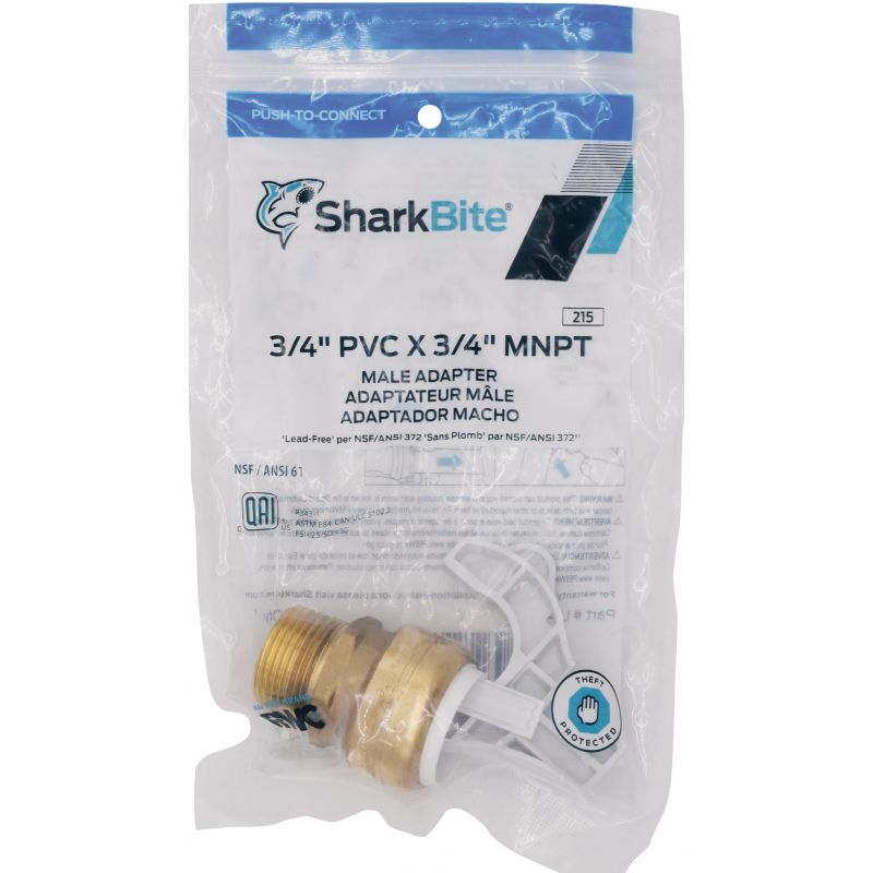 SharkBite PVC X MNPT Adapter