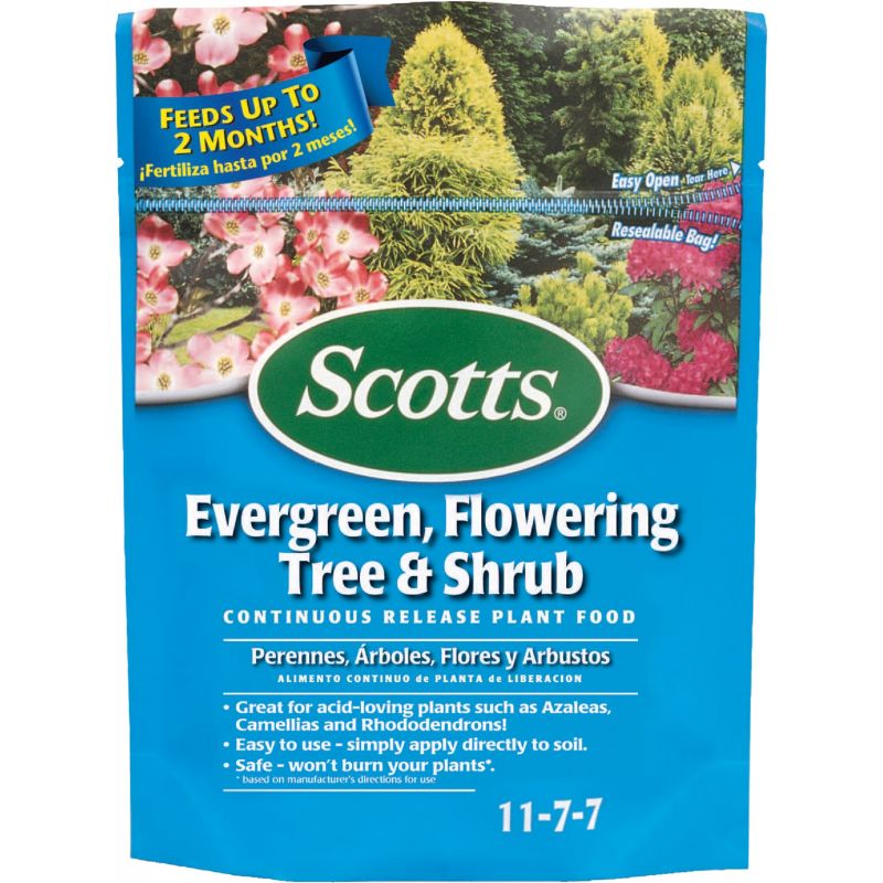 Scotts Evergreen, Flowering Tree &amp; Shrub Fertilizer 3 Lb.