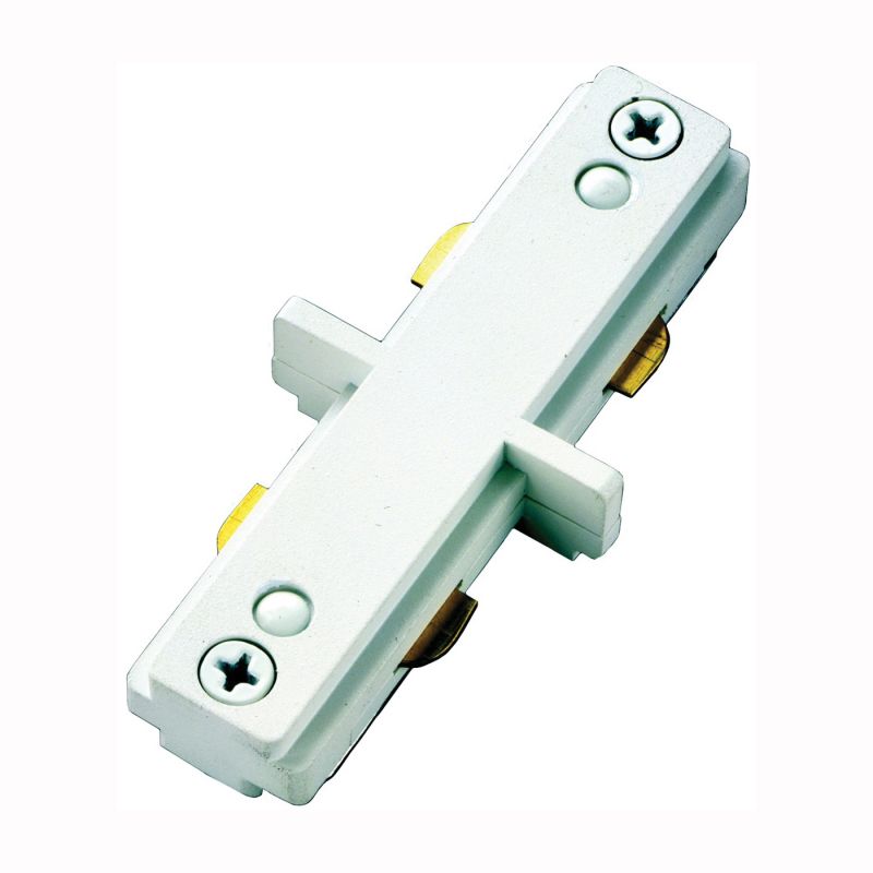 Eaton Lighting LZR212P Track Light Connector, White, For: Lazer Track Lamp holders and Halo Power-Trac Lamp holders White