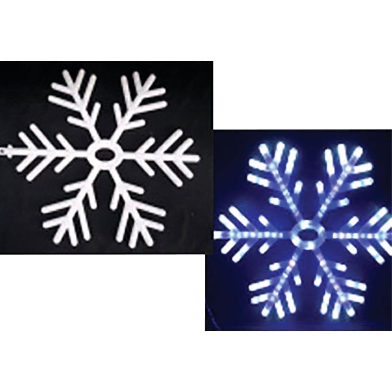 Alpine 8-Function Snowflake LED Lighted Decoration