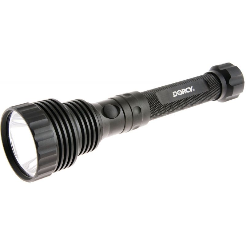 Dorcy LED Rechargeable Flashlight Black