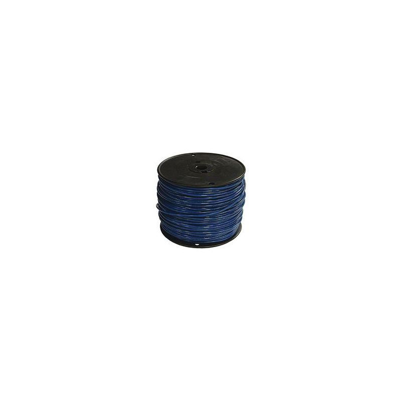 Southwire 14BLUE-STRX500 Building Wire, 14 AWG Wire, 1 -Conductor, 500 ft L, Copper Conductor, Nylon Sheath