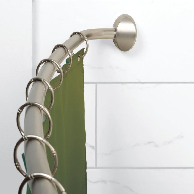 Buy Zenith 60 In. To 72 In. Adjustable Curved Shower Rod