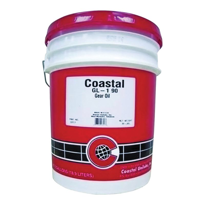 Coastal 13717 Gear Oil, 90, 35 lb Light Amber