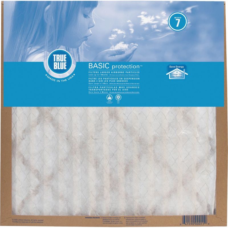 True Blue Basic Protection Furnace Filter (Pack of 12)