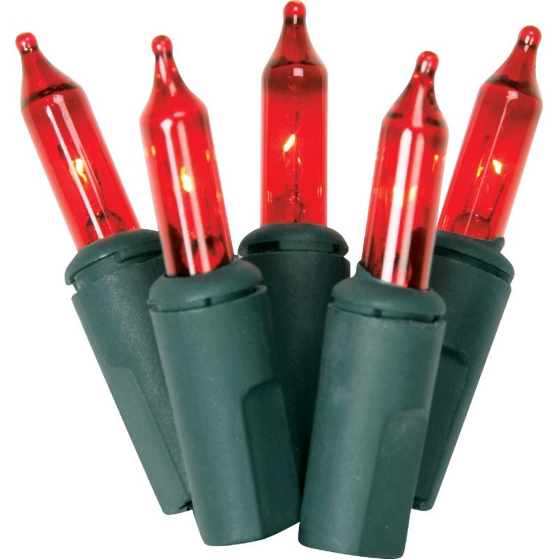 J Hofert Red 100-Bulb Mini Incandescent Light Set