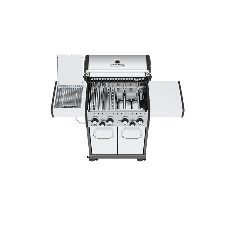 Broil King 18677 Infrared Side Burner Kit, Stainless Steel, For: Broil King Imperial, Regal, Baron Series Gas Grills