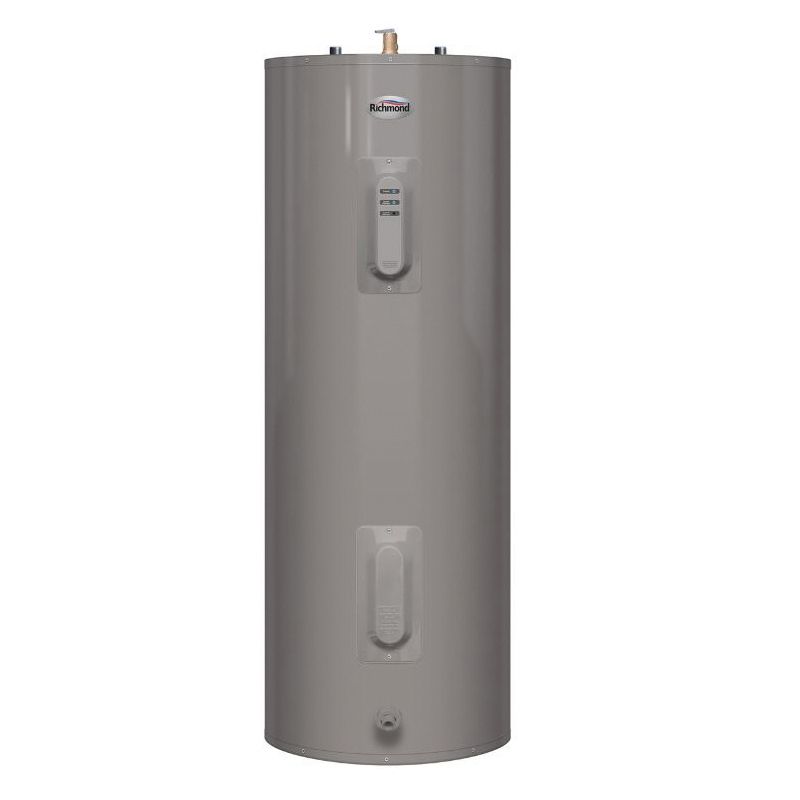 Richmond Essential Plus Series 9EM50-DEL Electric Water Heater, 240 V, 4500 W, 50 gal Tank, 0.93 Energy Efficiency 50 Gal