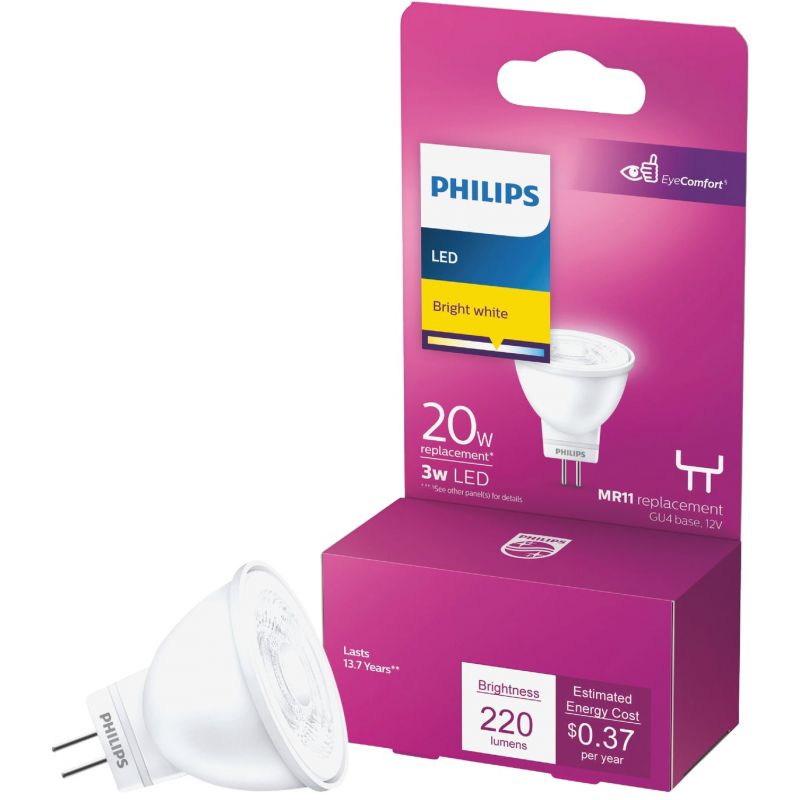 ekstremt talsmand Egnet Buy Philips MR11 G4 Base LED Floodlight Light Bulb