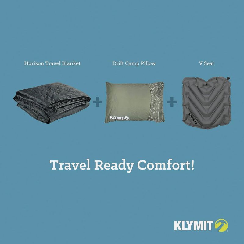 Klymit Horizon Travel Blanket Gray