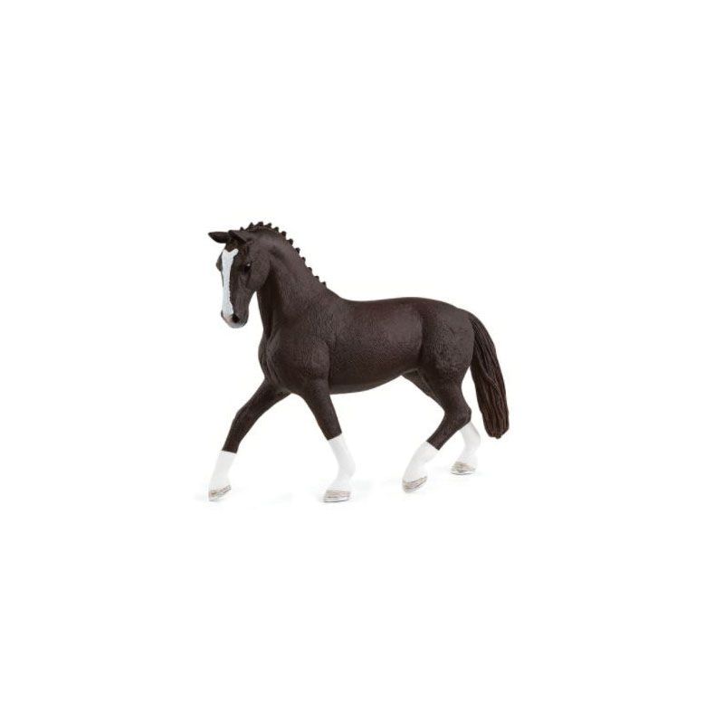 Schleich-S Horse Club Series 13927 Toy, 5 to 12 years, Hanoverian Mare, Plastic Black