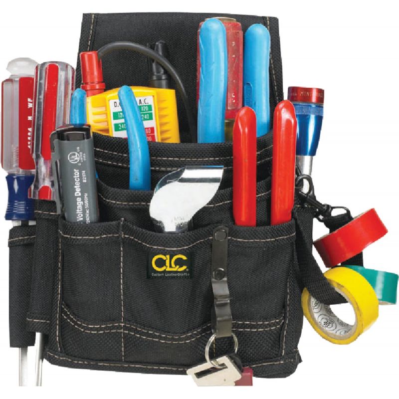 CLC 9-Pocket Electrical/Maintenance Tool Pouch Black