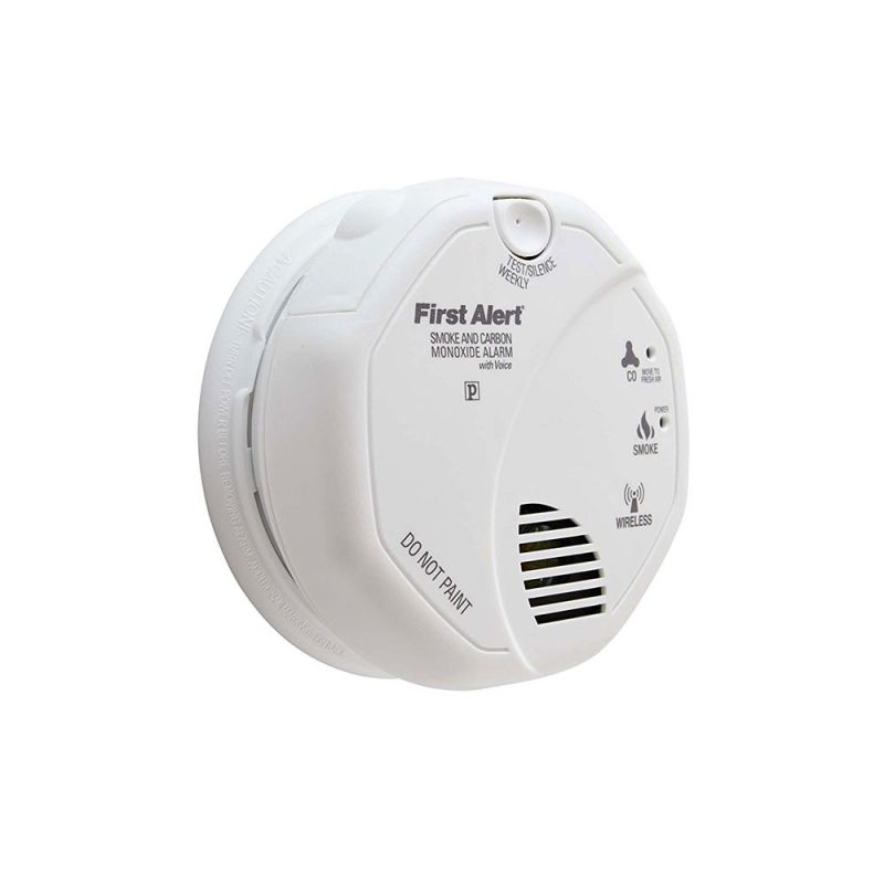 First Alert 1039839 Smoke and Carbon Monoxide Alarm, 85 dB, Electrochemical Sensor