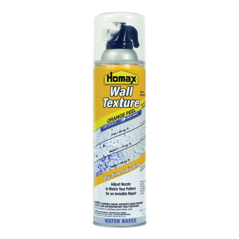 Homax 4096-06-06 Wall Texture, Aerosol Spray, Low, Blue, 16 oz Can Blue