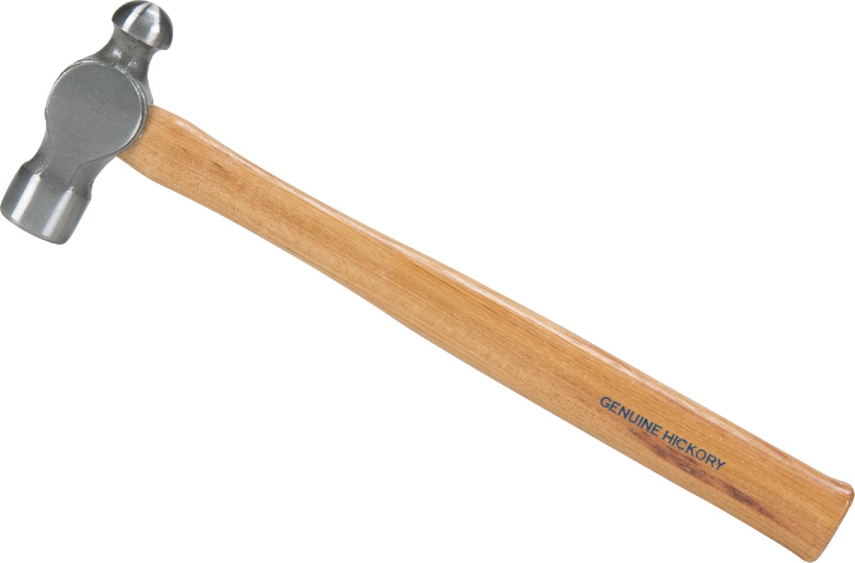 VAUGHAN HAMMER BALL PEIN 4 OZ HICKORY HNDLE - Ball Peen Hammers