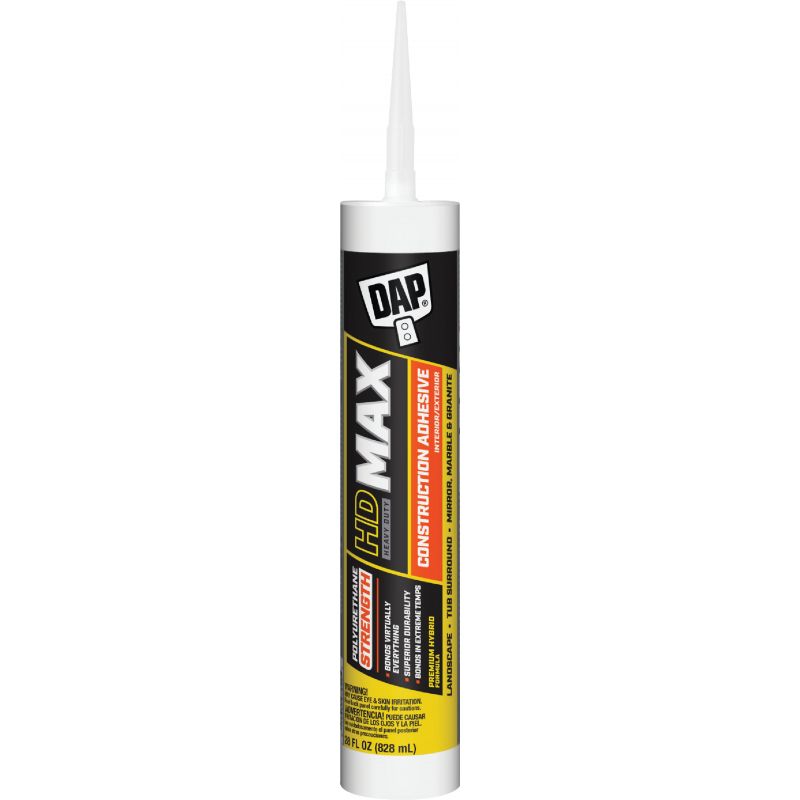 DAP Heavy Duty Max Construction Adhesive White
