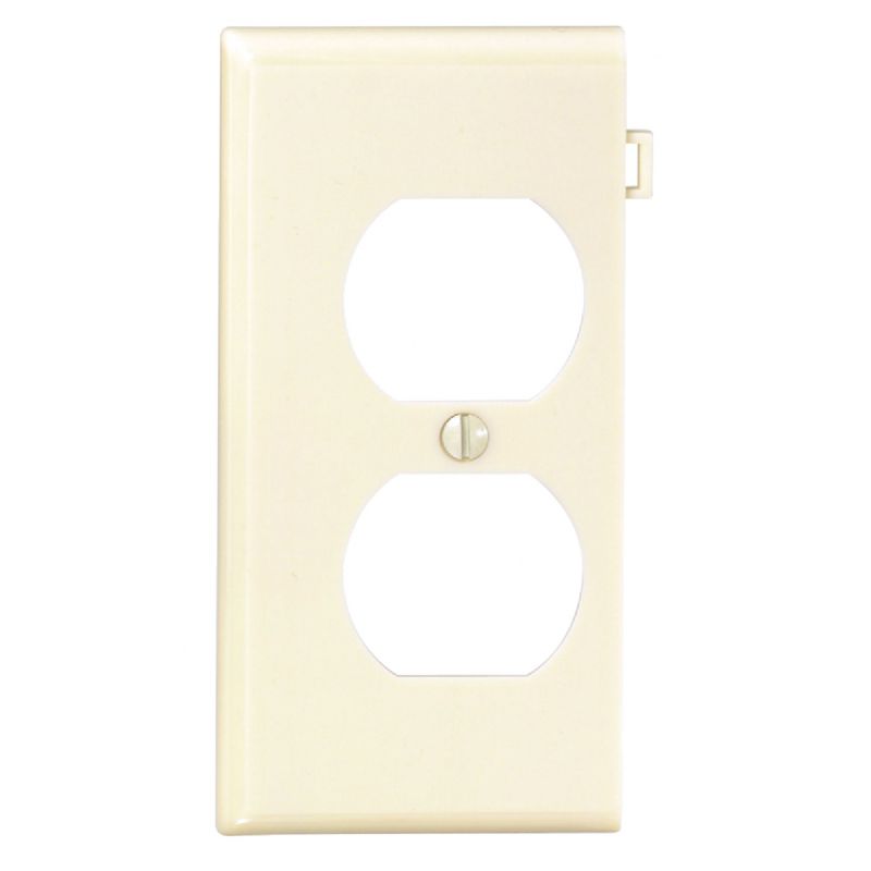 Leviton Sectional Outlet Wall Plate Ivory