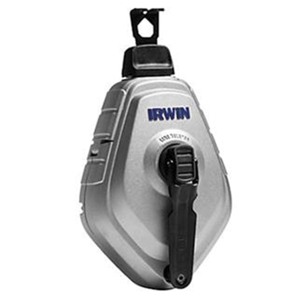 Buy Irwin STRAIT-LINE MACH6 Series 1932890 Chalk Reel and Chalk Combo, 100  ft L Line, Black/White Line, 6:1 Gear Ratio