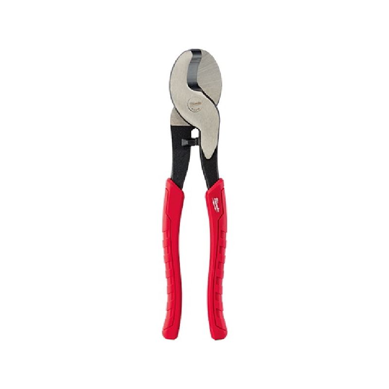 Milwaukee 48-22-6104 Cable Cutting Plier, 2/0, 4/0 Cutting Capacity, 9.49 in OAL, Curved Ergonomic Handle