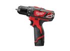 Milwaukee 2494-22 Combination Tool Kit, Battery Included, 1.5 Ah, 12 V, Lithium-Ion Red