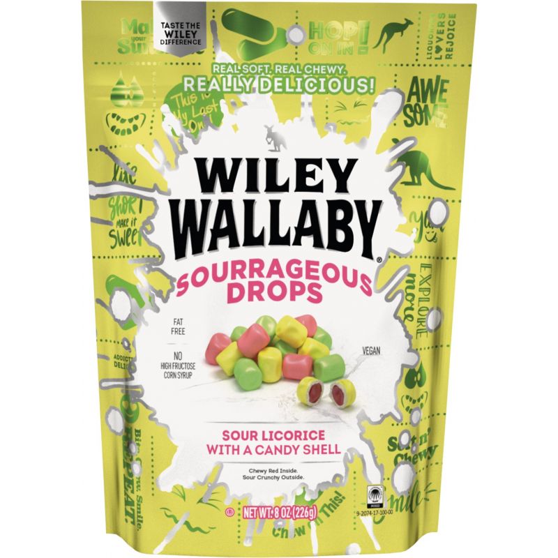 Wiley Wallaby Sourrageous Drops