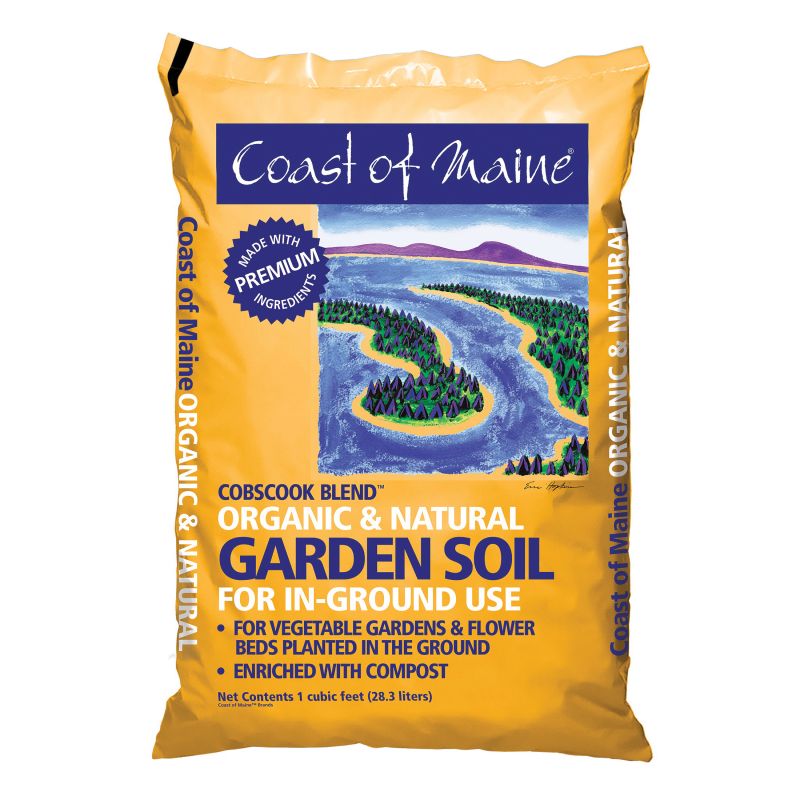 Coast of Maine CB1 Cobscook Blend Garden Soil Bag, 1 cu-ft Coverage Area Bag