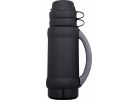 Thermos Add-A-Cup Beverage Insulated Vacuum Bottle 35 Oz., Black Or Blue