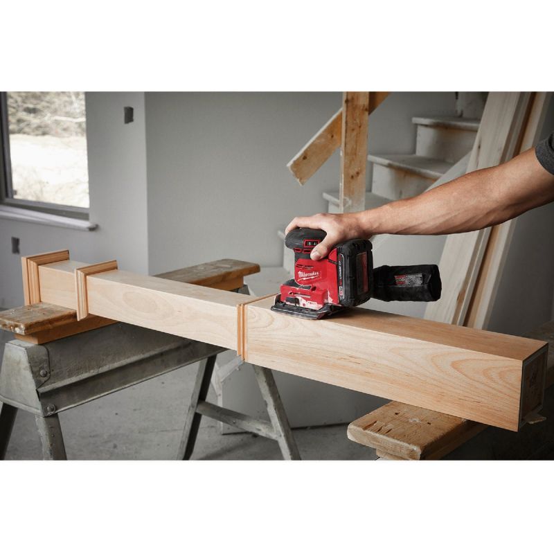 Milwaukee M18 Lithium-Ion 1/4 Sheet Finish Sander - Tool Only