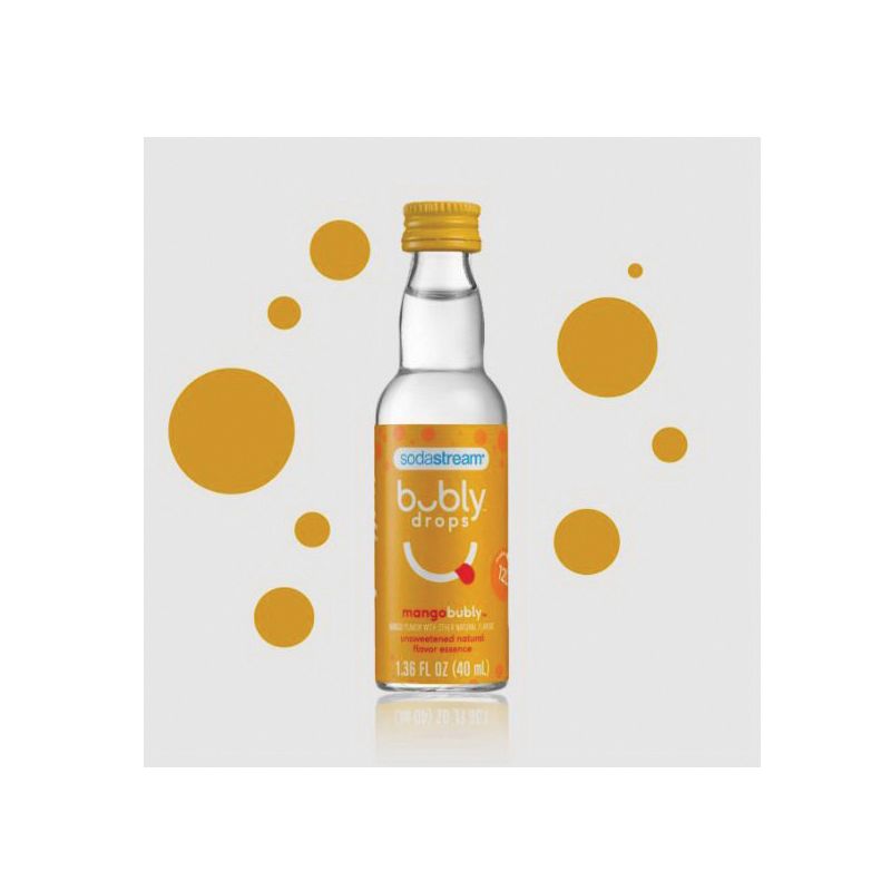 Sodastream 1025258010 Soft Drink, Mango Flavor, 40 mL Bottle