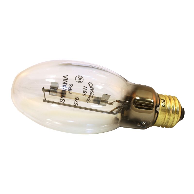 Sylvania LUMALUX Series 67440 Sodium Lamp, 70 W, Medium E26 Lamp Base, 2250 Lumens, 1900 K Color Temp