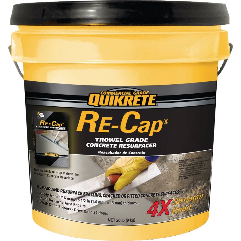 Quikrete Re-Cap Trowel Grade Concrete Resurfacer 20 Lb.