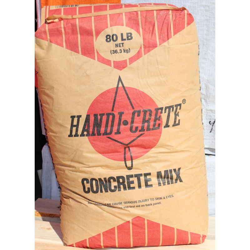 80 lb. Bag of Premix Concrete Gray